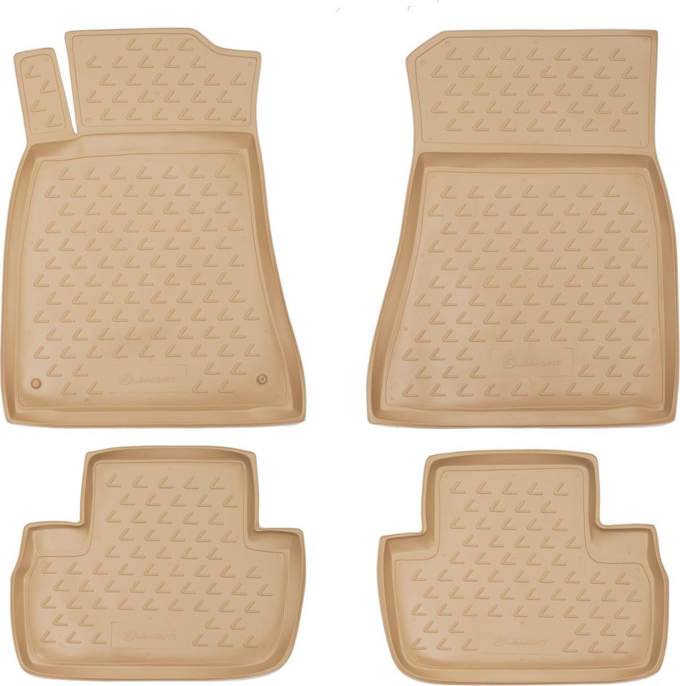Коврики Element для салона Lexus IS 250 II 2005-2012 БЕЖЕВЫЕ. Артикул NLC.29.05.212