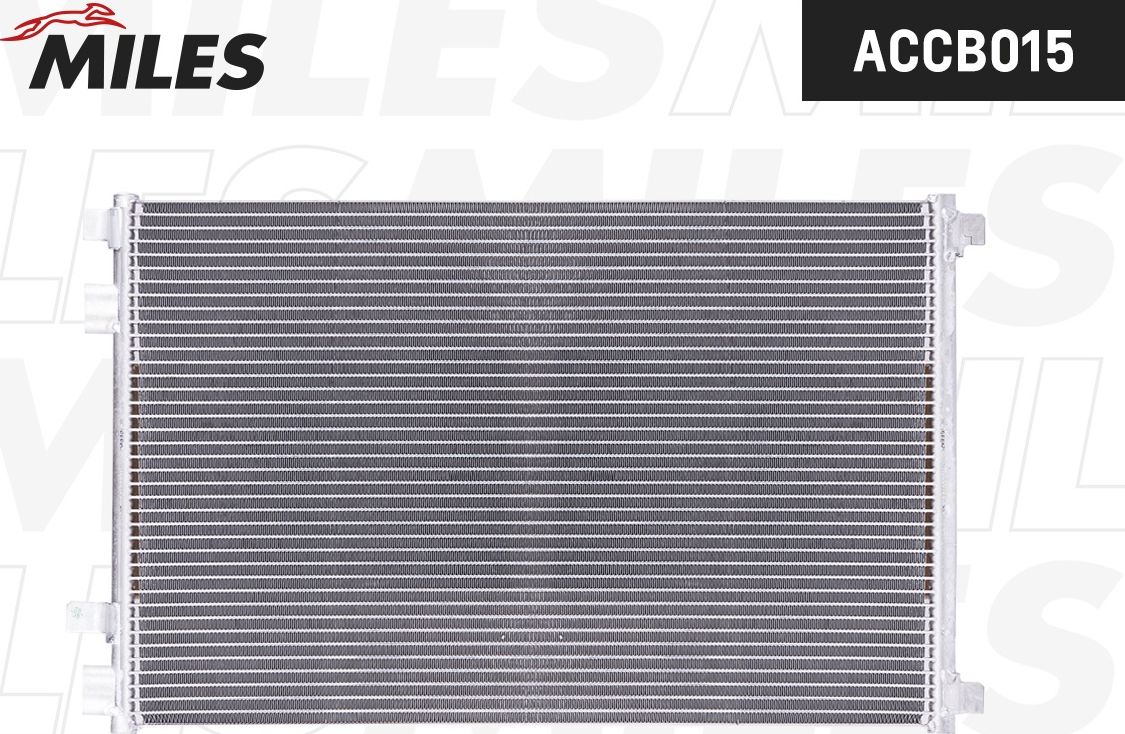 Радиатор кондиционера (конденсатор) Miles (алюминий). Артикул ACCB015