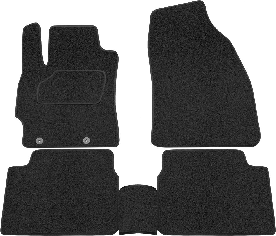 Коврики Rezkon ворсовые Стандарт для салона Toyota Corolla E150 2007-2013. Артикул 2034015100