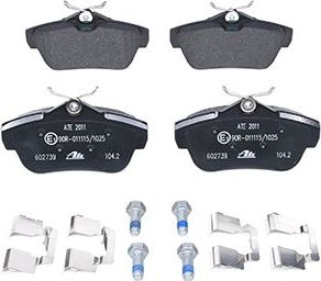 Тормозные колодки ATE. Артикул 13.0460-2739.2