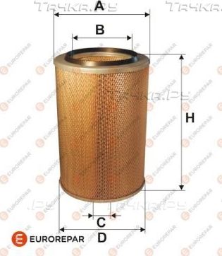 Воздушный фильтр Eurorepar. Артикул E147148