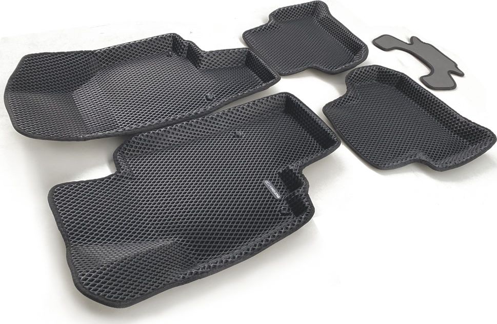 Коврики Euromat 3D EVA для салона Skoda Yeti 2009-2018. Артикул EM3DEVA-004511
