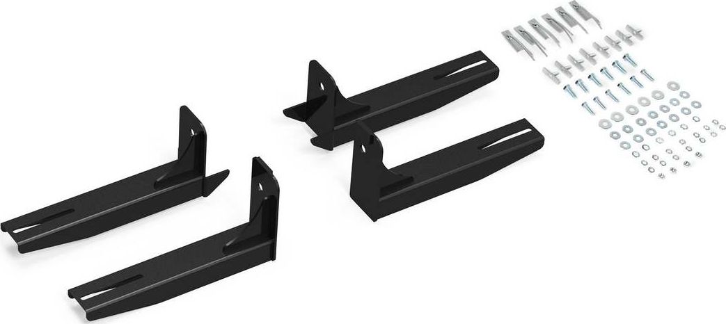 Комплект крепежа к порогам Rival для DW Hower H3 2017-2019. Артикул 9.2001.4