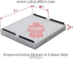 Салонный фильтр Sakura. Артикул CA-26040