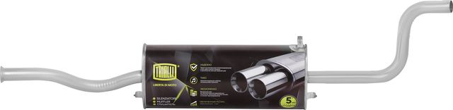 Глушитель (задняя часть) Trialli. Артикул EMM 0113