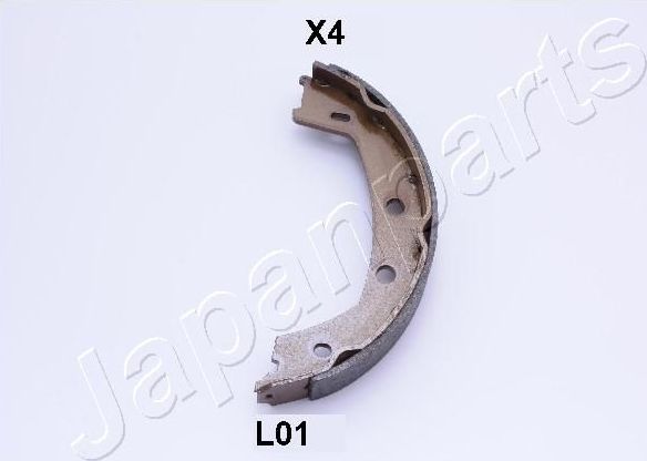 Тормозные колодки (стояночная тормозная система) Japanparts. Артикул GF-L01AF