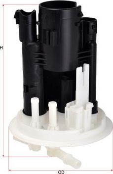 Топливный фильтр Sakura. Артикул FS-1034