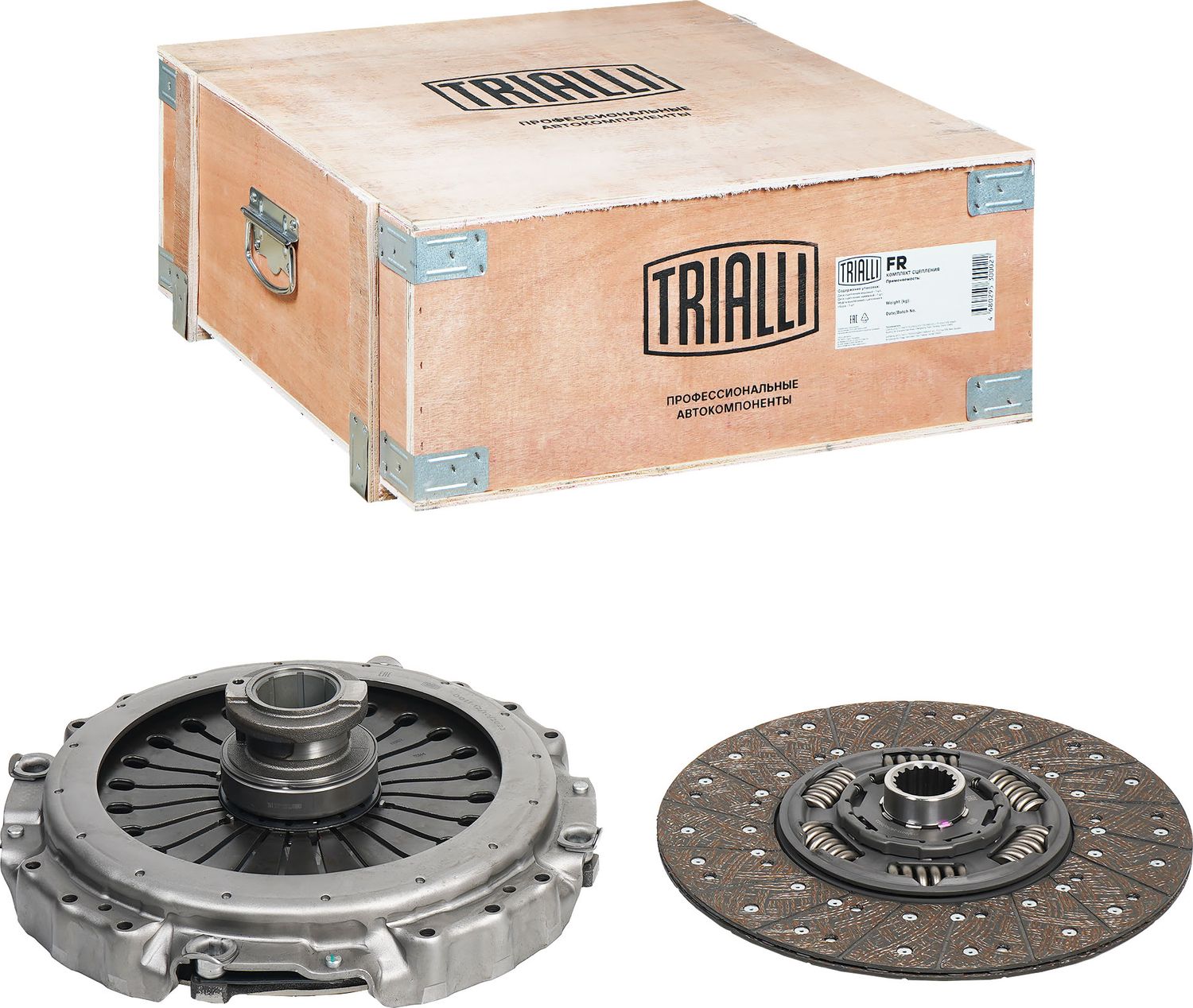 Сцепление (комплект) (в сборе) Trialli. Артикул FR 813