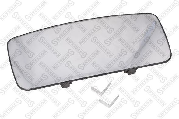 Зеркальное стекло бокового зеркала Stellox правое/левое для Volvo  FH12 1993-2002. Артикул 87-30203-SX