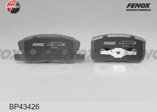 Тормозные колодки Fenox. Артикул BP43426