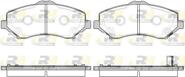 Тормозные колодки RoadHouse передние для Dodge Journey I 2008-2026. Артикул 21259.02