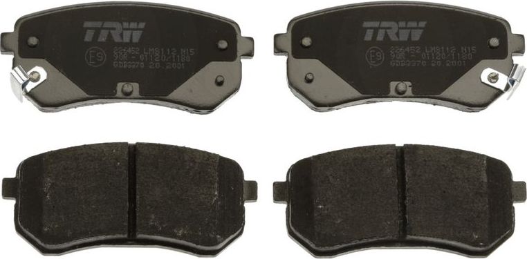 Тормозные колодки TRW COTEC. Артикул GDB3370