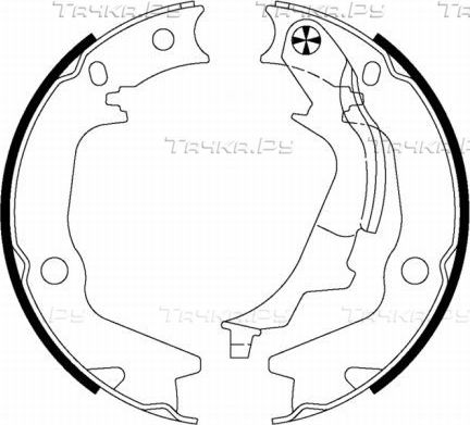 Тормозные колодки (стояночная тормозная система) Textar задние для Hyundai Sonata IV (EF) 1998-2004. Артикул 91070300