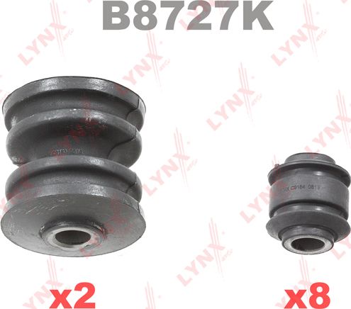 Сайлентблок заднего рычага подвески LYNXauto KIT. Артикул B8727K