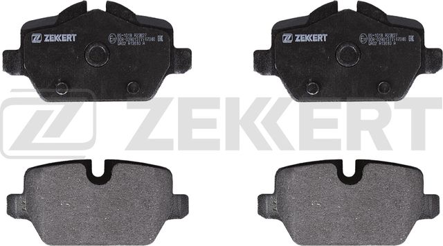 Тормозные колодки Zekkert задние для MINI Countryman I (R60) 2010-2016. Артикул BS-1018