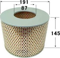 A-136 ФИЛЬТР ВОЗДУШНЫЙ2L,3L,5L,14BT,3B,3Y 91 (VIC). Артикул A136