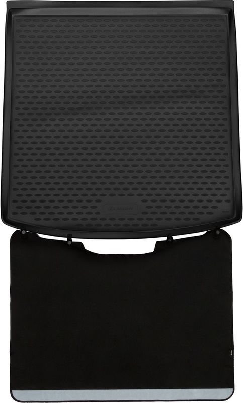 Коврик Element в багажник с функцией защиты бампера Standard для Skoda Kodiaq кроссовер 5 мест 2017-2026. Артикул ELEMENT.SET.066