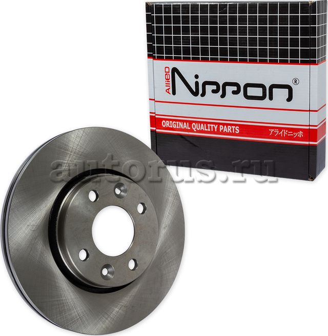 Диск тормозной | перед | (Allied Nippon). Артикул ADC1597V