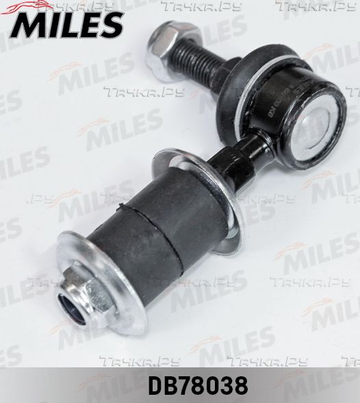Стойка (тяга) стабилизатора Miles передняя правая/левая для Nissan Sunny N14 1990-1995. Артикул DB78038