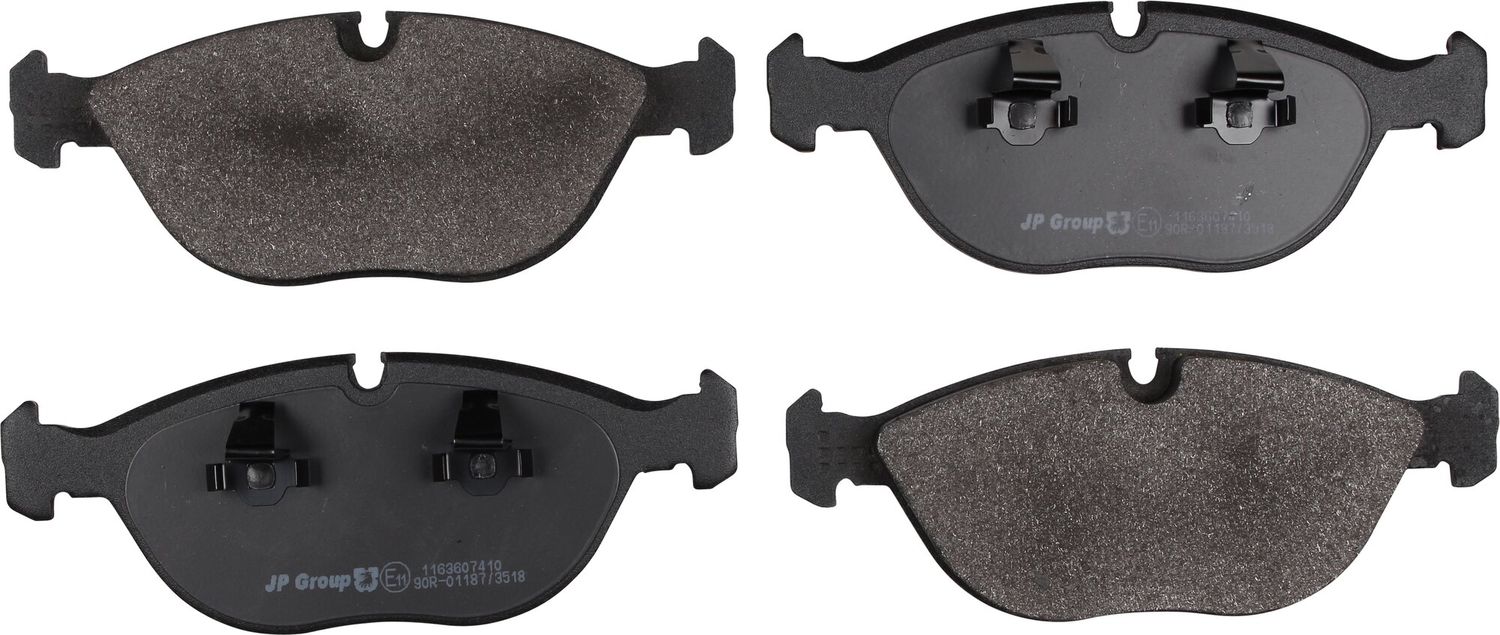 Тормозные колодки JP Group JP. Артикул 1163607410