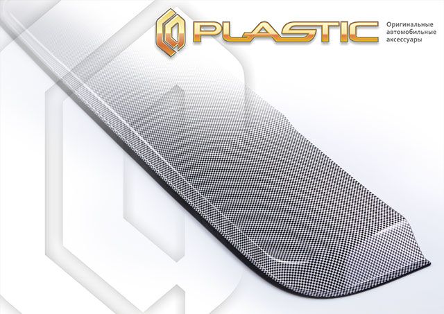 Дефлекторы СА Пластик (88 см) для люка (Шелкография черная) Mitsubishi Outlander 2001-2007. Артикул 2010090502269