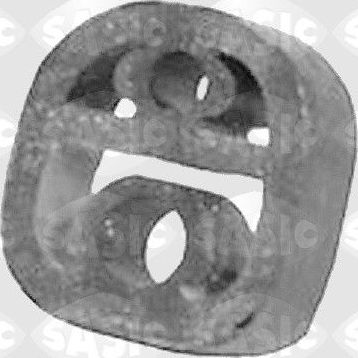 Крепление глушителя Sasic задний для Citroen Berlingo I 1996-2011. Артикул 7551681