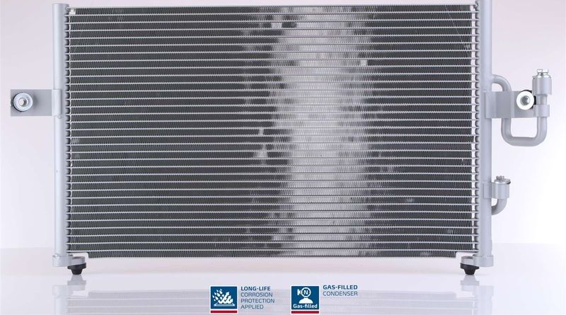 Радиатор кондиционера (конденсатор) Nissens (алюминий). Артикул 94395