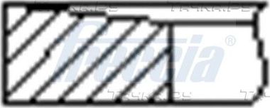 Поршневые кольца Freccia. Артикул FR10-216100