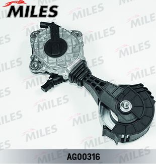 Натяжной ролик (натяжитель) приводного клинового зубчатого ремня Miles. Артикул AG00316