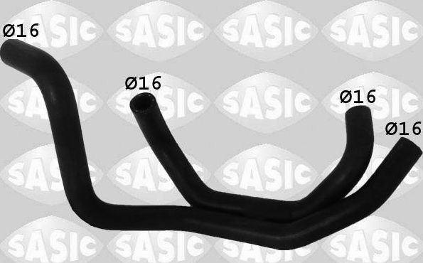 Патрубок системы охлаждения (радиатора) Sasic для SEAT Leon I 1999-2006. Артикул 3406044