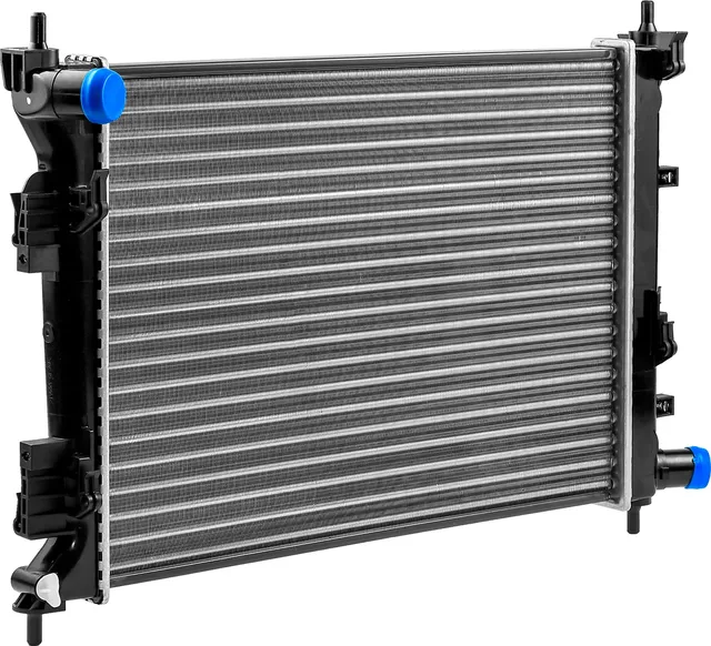 Радиатор охлаждения двигателя MT Hyundai Solaris I/Kia Rio III (BM). Артикул MRK4356