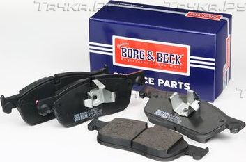 Тормозные колодки Borg & Beck. Артикул BBP2572
