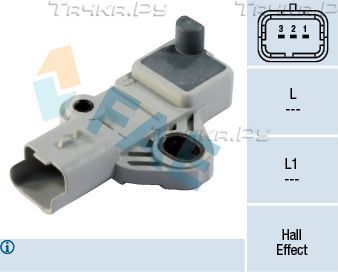 Датчик положения коленвала FAE для Citroen C5 I 2004-2008. Артикул 79290