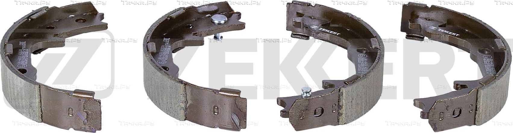 Тормозные колодки Zekkert передние для Mitsubishi Lancer X 2007-2017. Артикул BK-4438