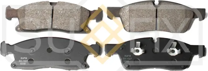 Колодки тормозные дисковые передние правые/левые MERCEDES-BENZ GL-CLASS (X166) 2 (Sufix). Артикул SX1327