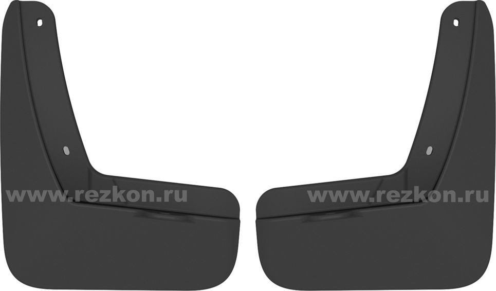Брызговики Rezkon задняя пара для Kia Rio III 2011-2017. Артикул 6021020290