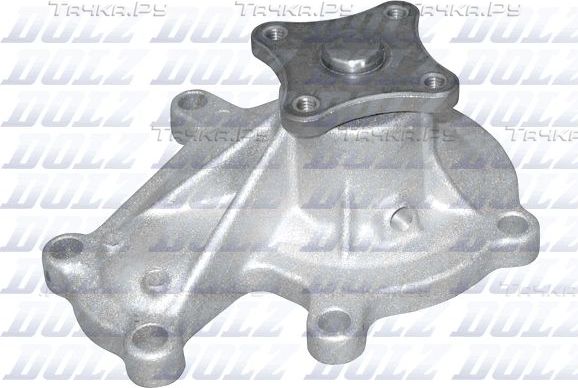Помпа (водяной насос) Dolz для Nissan Bluebird VIII (T12, T72) 1986-1990. Артикул N131