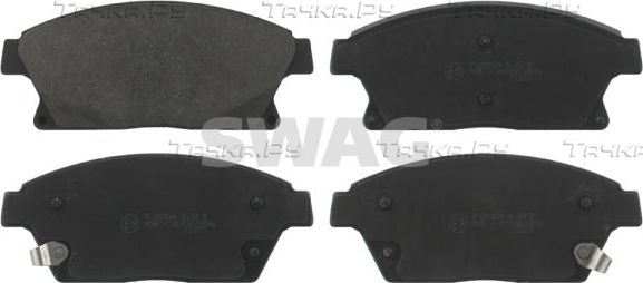 Тормозные колодки SWAG передние для Chevrolet Volt I 2011-2015. Артикул 40 91 6788