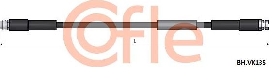 Тормозной шланг Cofle. Артикул 92.BH.VK135