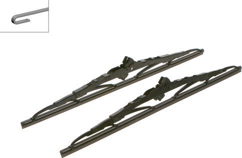 Щетки стеклоочистителя (дворники) Bosch передние для Opel Kadett D 1979-1984. Артикул 3 397 005 158