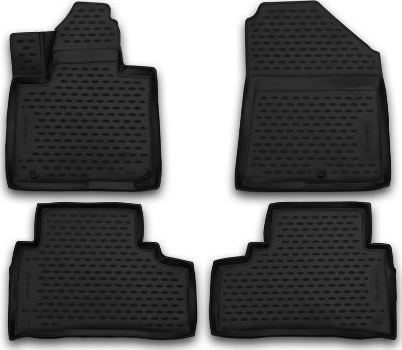 Коврики Element 3D для салона Kia Sorento III Prime 5-7 мест 2015-2026. Артикул CARKIA00001