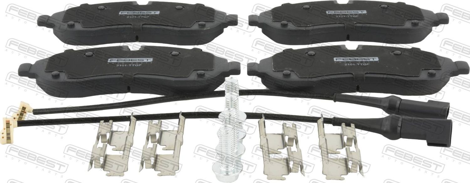 Тормозные колодки Febest. Артикул 2101-TTGF