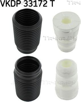 Комплект отбойников и пыльников амортизаторов (стоек) SKF. Артикул VKDP 33172 T