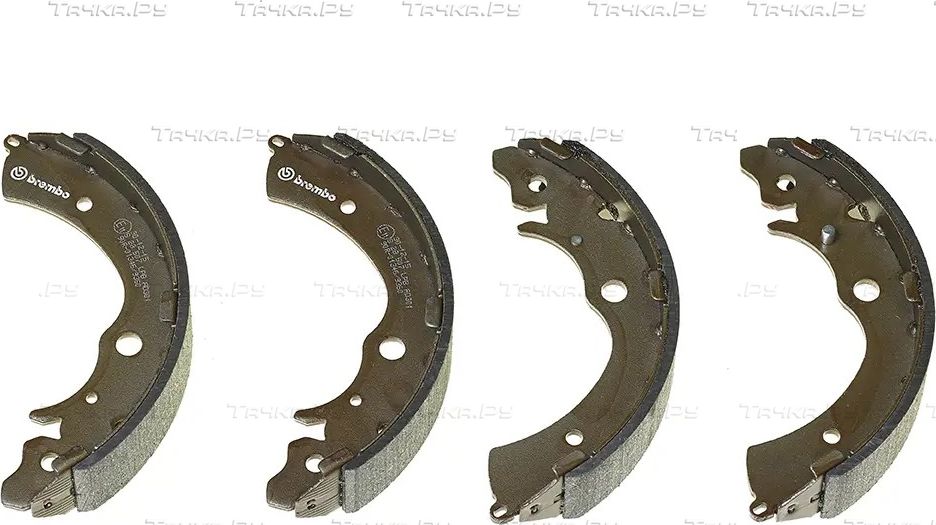 Тормозные колодки Brembo задние для Honda Capa 1998-2002. Артикул S 28 507
