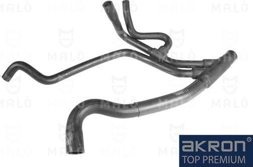 Патрубок системы охлаждения (радиатора) Malò для Renault Megane I 1997-1999. Артикул 18776A