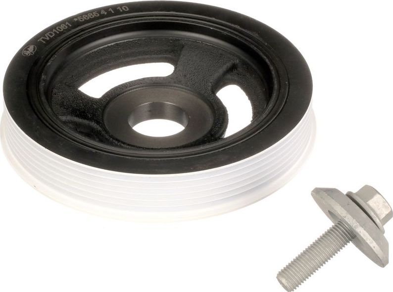 Шкив коленвала Gates DriveAlign® для Opel Combo E 2018-2026. Артикул TVD1061A
