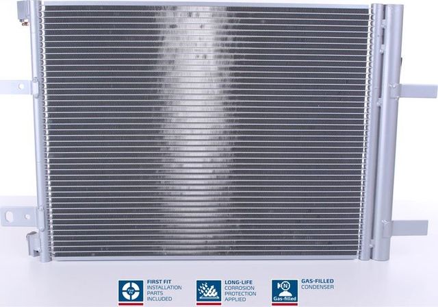 Радиатор кондиционера (конденсатор) Nissens (алюминий) для Peugeot 5008 II 2016-2026. Артикул 941090