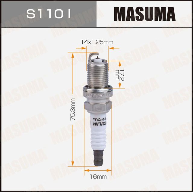Свеча зажигания Masuma. Артикул S110I
