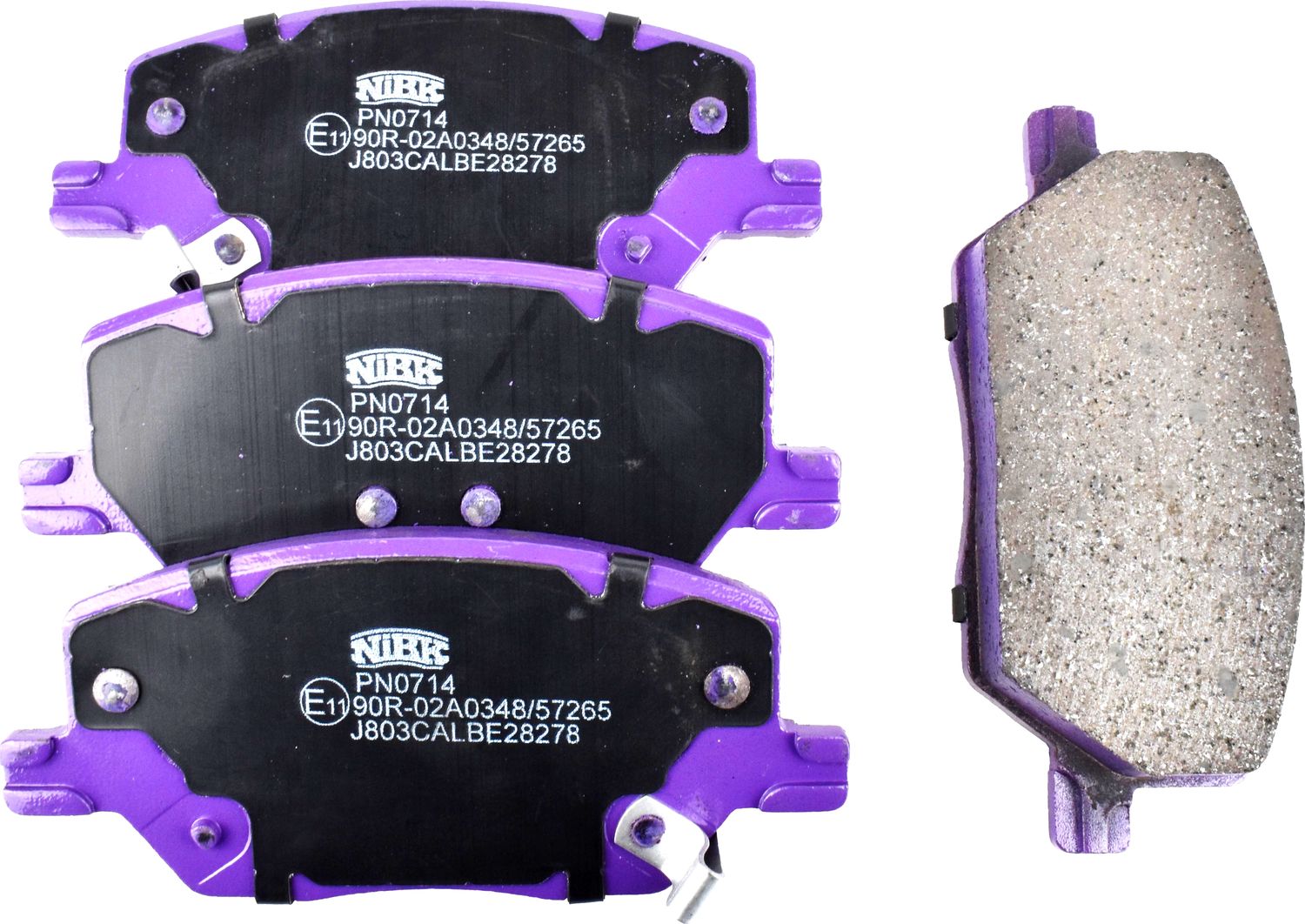 Тормозные колодки NiBK. Артикул PN0714