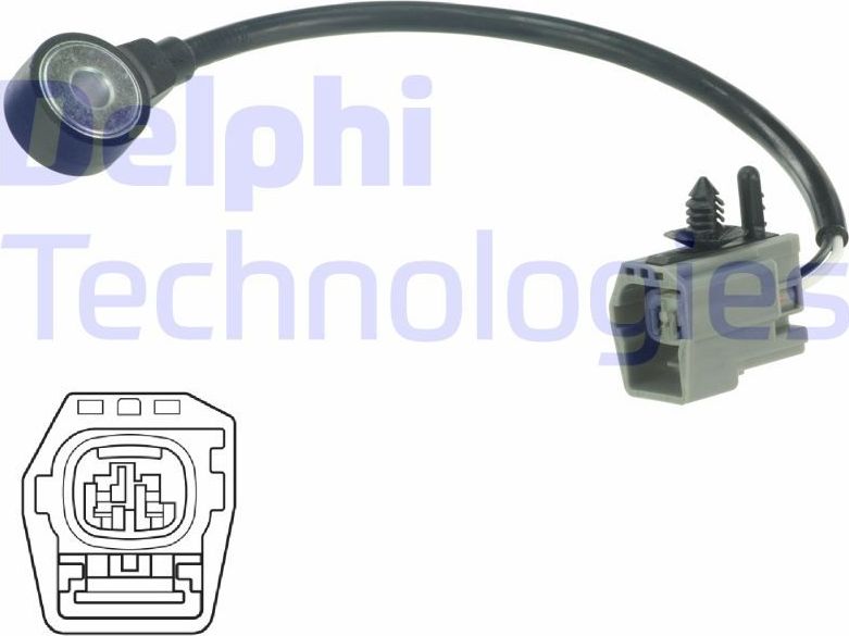 Датчик детонации Delphi. Артикул AS10200